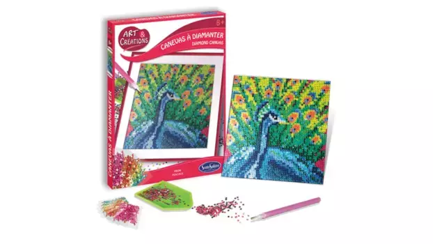 Картина со стразами Sentosphere Павлин