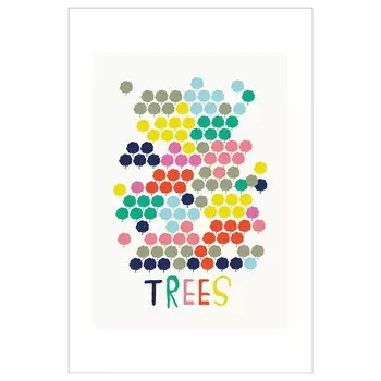 Картина, техно, 61х91 см ,мультиколор, BILD IKEA