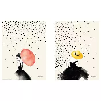 Картина, точки, 30х40 см ,мультиколор, BILD IKEA