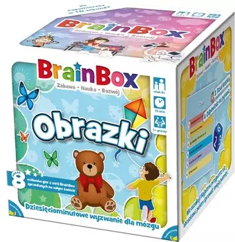 Картинки (Brain Box), развивающая игра, Rebel