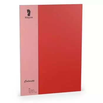 Карточки Coloretti А4 10 Шт. Красный Inna marka