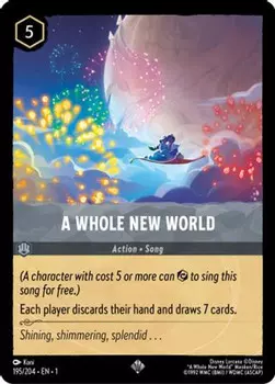 Карточная игра A Whole New World (195/204) - The First Chapter Cold Foil