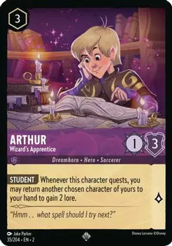 Карточная игра Arthur - Wizard's Apprentice (35/204) - Rise of the Floodborn
