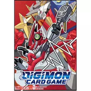 Карточная игра Bandai Digimon TCG: 2022 Official Sleeves - Shoutmon & Omega Shoutmon (60)