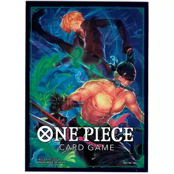 Карточная игра Bandai One Piece Sleeves: Vinsmoke Sanji & Zoro (70)