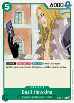 Карточная игра Basil Hawkins (ST02-010) Starter Deck 2: Worst Generation