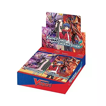 Карточная игра Cardfight!! Vanguard: Willdress: Raging Flames Against Emerald Storm – Booster Box 07 Bushiroad