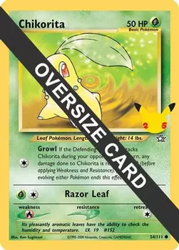 Карточная игра Chikorita 54 - First Partner Pack