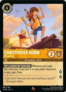 Карточная игра Christopher Robin - Adventurer (2/204) - Rise of the Floodborn