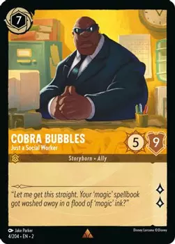 Карточная игра Cobra Bubbles - Just a Social Worker (4/204) - Rise of the Floodborn