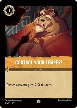 Карточная игра Control Your Temper! (26/204) - The First Chapter
