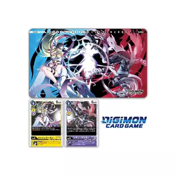Карточная игра Digimon Card Game: Tamer Goods Set Angewomon & Lady Devimon [Pb14] Bandai