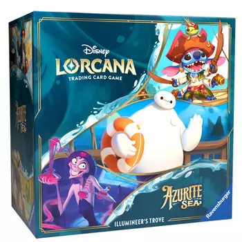 Карточная игра Disney Lorcana: Azurite Sea – Illumineer’S Trove Set