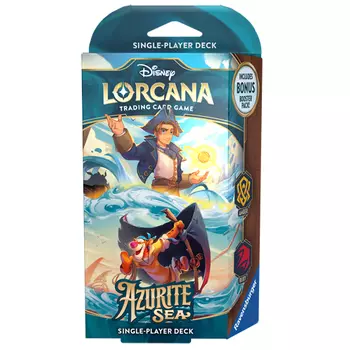 Карточная игра Disney Lorcana: Azurite Sea – Starter Deck – Amber & Ruby