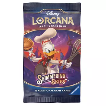 Карточная игра Disney Lorcana: Shimmering Skies – Booster Pack