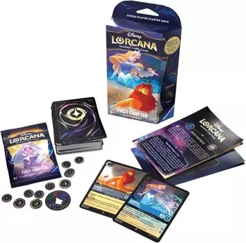 Карточная игра Disney Lorcana: Starter Deck – Sapphire And Steel
