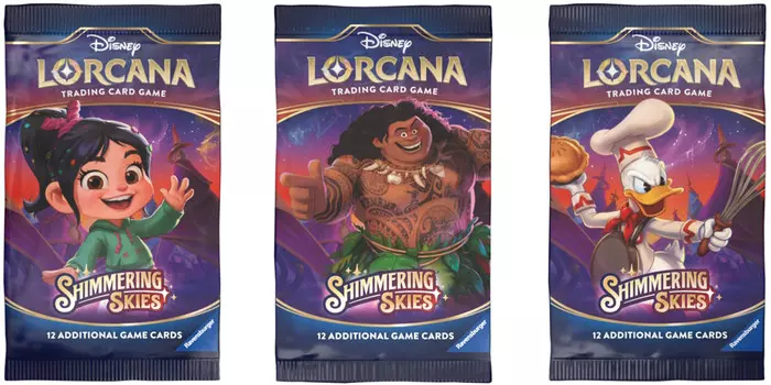 Карточная игра Disney Lorcana TCG: Shimmering Skies - Booster Box (24)