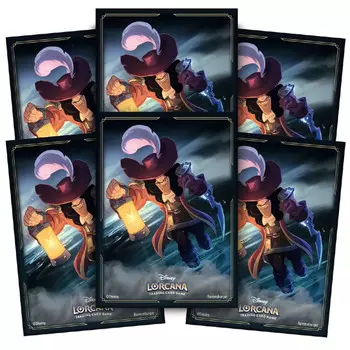 Карточная игра Disney Lorcana TCG: The First Chapter - Captain Hook - Matte Card Sleeves (65)