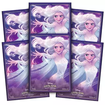 Карточная игра Disney Lorcana TCG: The First Chapter - Elsa - Matte Card Sleeves (65)