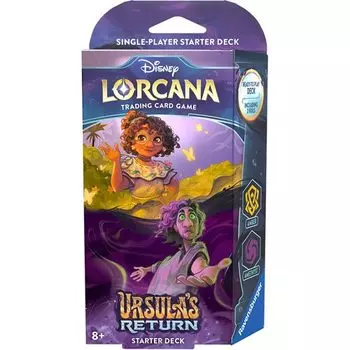 Карточная игра Disney Lorcana: Ursula’S Return – Starter Deck – Amber/Amethyst