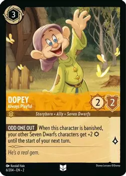 Карточная игра Dopey - Always Playful (6/204) - Rise of the Floodborn