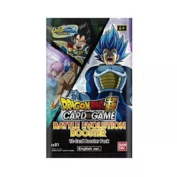 Карточная игра Dragon Ball Super Masters: Battle Evolution (Eb-01) – Booster Pack Bandai