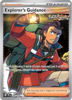 Карточная игра Explorer's Guidance 200 - SV05 Temporal Forces Holofoil