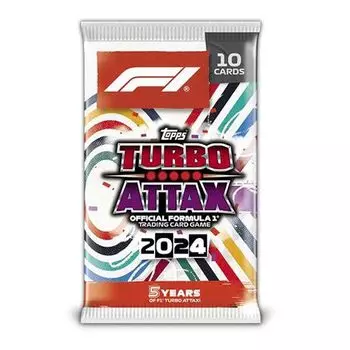 Карточная игра F1 Turbo Attax 2024 Card Packets Booster Pack