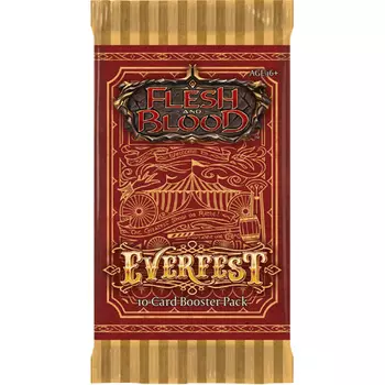 Карточная игра Flesh And Blood: Everfest First Edition – Booster Pack