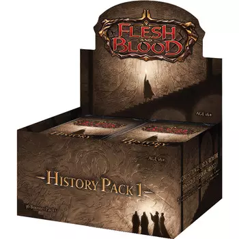 Карточная игра Flesh & Blood TCG: History Pack 1 - Booster Box (Bulk Discounts)