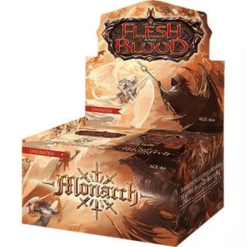 Карточная игра Flesh & Blood TCG: Monarch Booster Box (24) (Unlimited Edition)