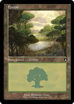 Карточная игра Forest (CMM-450) - Commander Masters Foil
