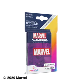 Карточная игра Game Genic Sleeves: Marvel Champions - Marvel Purple