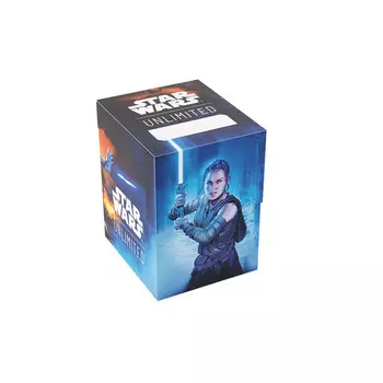 Карточная игра Gamegenic Deck Box: Star Wars Unlimited - Soft Crate - Rey/Kylo Ren