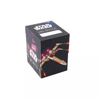 Карточная игра Gamegenic Deck Box: Star Wars Unlimited - Soft Crate - X-Wing/TIE Fighter