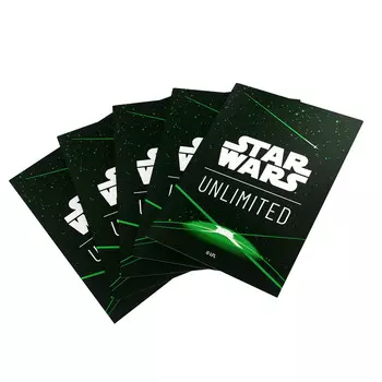 Карточная игра Gamegenic Sleeves: Star Wars Unlimited - Card Back - Green
