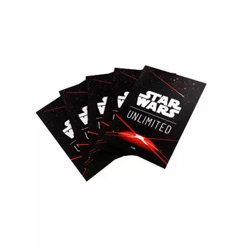 Карточная игра Gamegenic Sleeves: Star Wars Unlimited - Card Back - Red