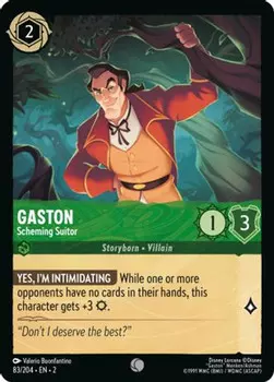 Карточная игра Gaston - Scheming Suitor (83/204) - Rise of the Floodborn