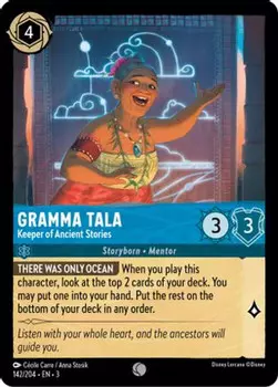 Карточная игра Gramma Tala - Keeper of Ancient Stories (142/204) - Into the Inklands