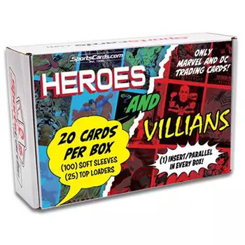 Карточная игра Heroes And Villains Trading Cards