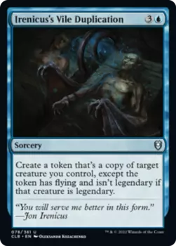 Карточная игра Irenicus's Vile Duplication Foil