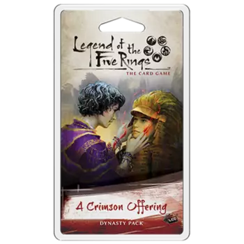 Карточная игра Legend of the Five Rings LCG: A Crimson Offering Dynasty Pack