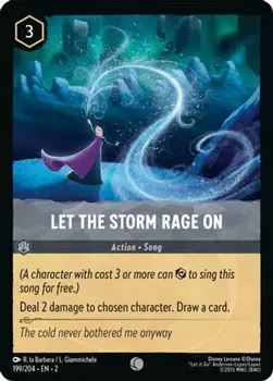 Карточная игра Let the Storm Rage On (199/204) - Rise of the Floodborn Cold Foil