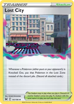 Карточная игра Lost City 161/196 - Lost Origin Reverse Holofoil
