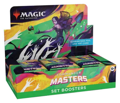 Карточная игра Magic: The Gathering - Commander Masters - Set Booster Box