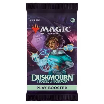 Карточная игра Magic: The Gathering – Duskmourn: House Of Horror – Play Booster Pack Wizards Of The Coast