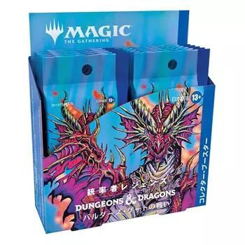 Карточная игра Magic: The Gathering – Japanese Commander Legends Baldur’S Gate – Collector Booster Box Wizards Of The Coast