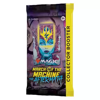 Карточная игра Magic: The Gathering – March Of The Machine: The Aftermath – Collector Booster Pack Wizards Of The Coast