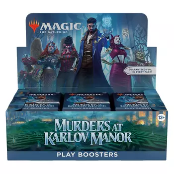Карточная игра Magic: The Gathering – Murders At Karlov Manor – Play Booster Box Wizards Of The Coast