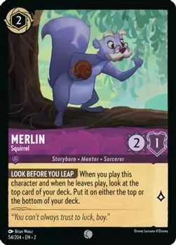 Карточная игра Merlin - Squirrel (54/204) - Rise of the Floodborn